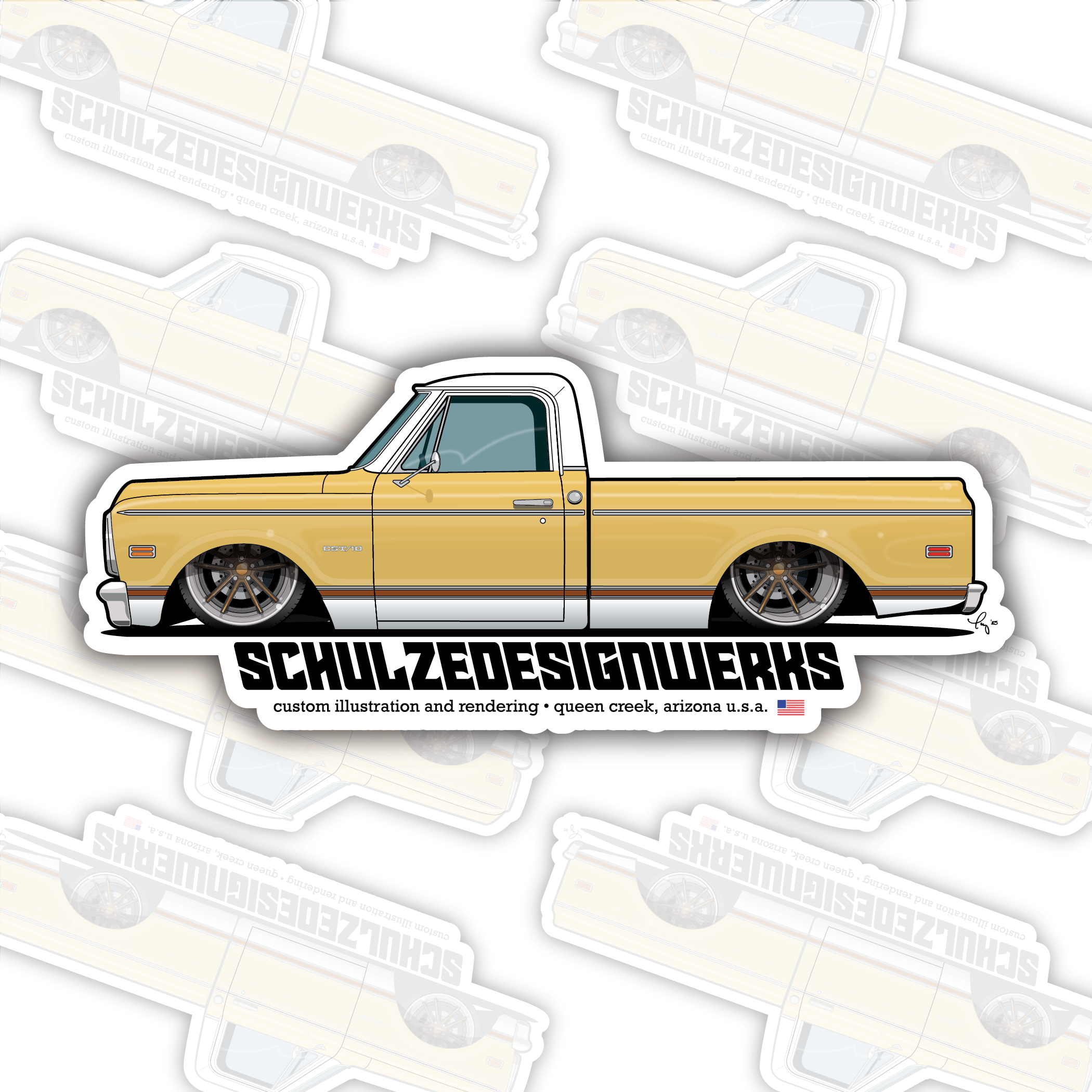 Truck Sticker Pack 1