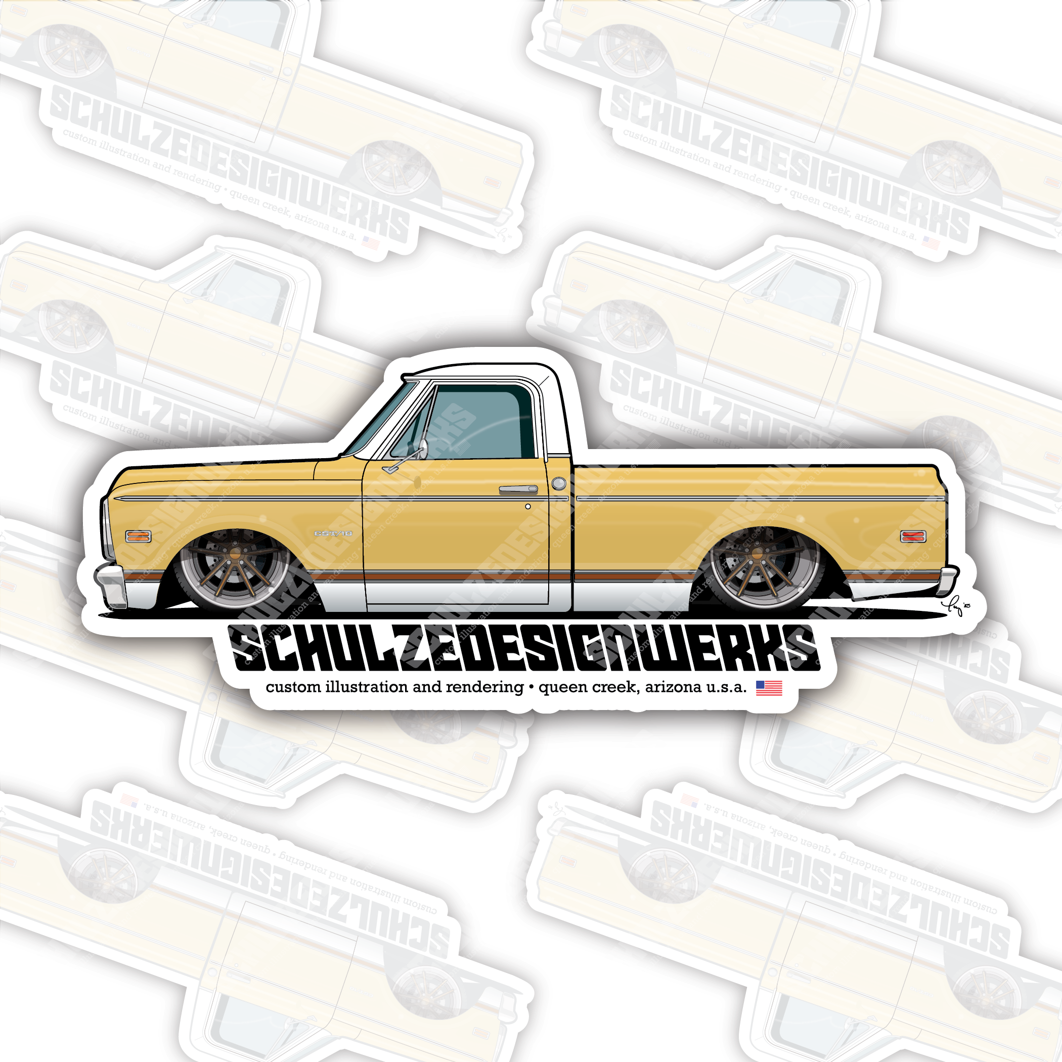 Truck Sticker Pack 1