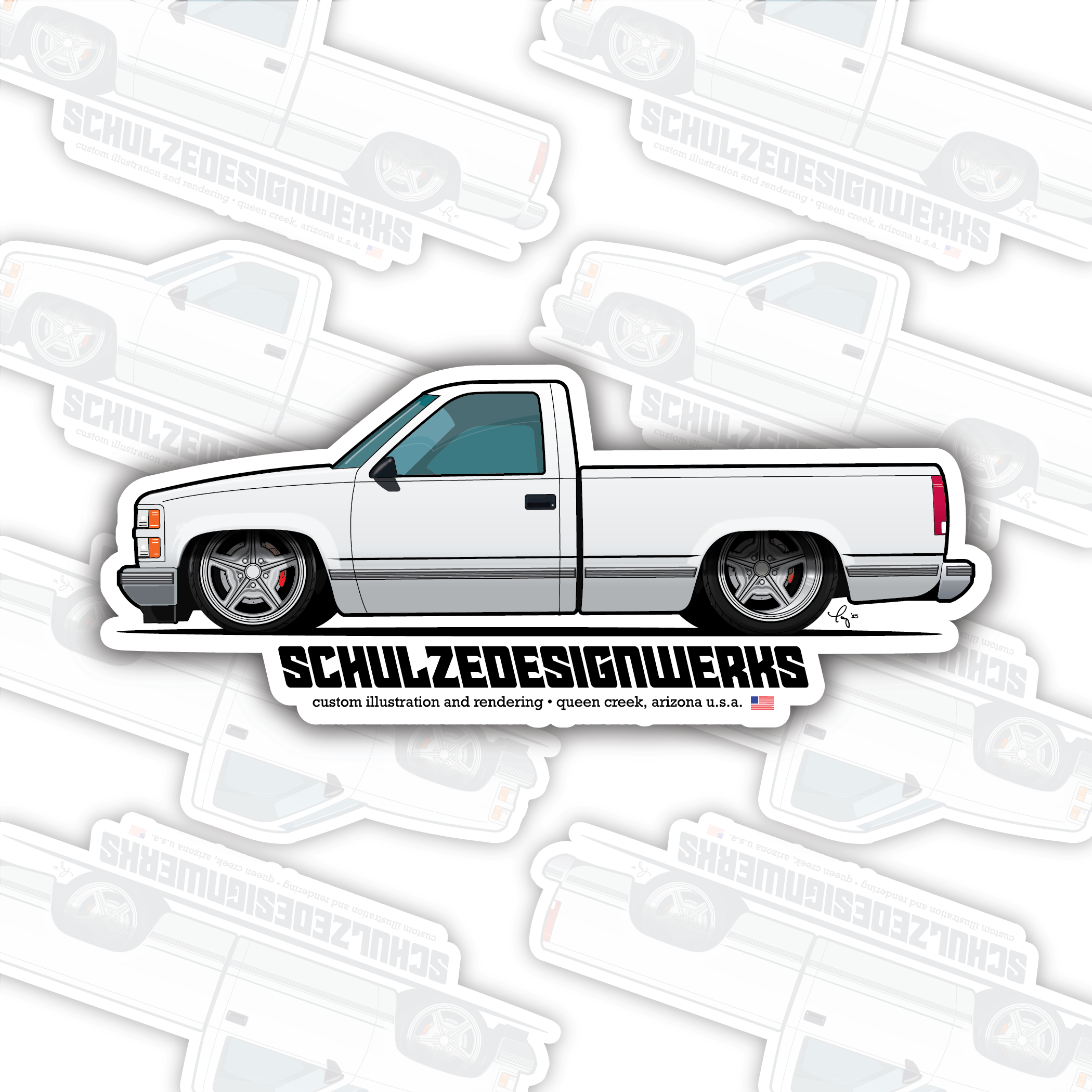 Truck Sticker Pack 1