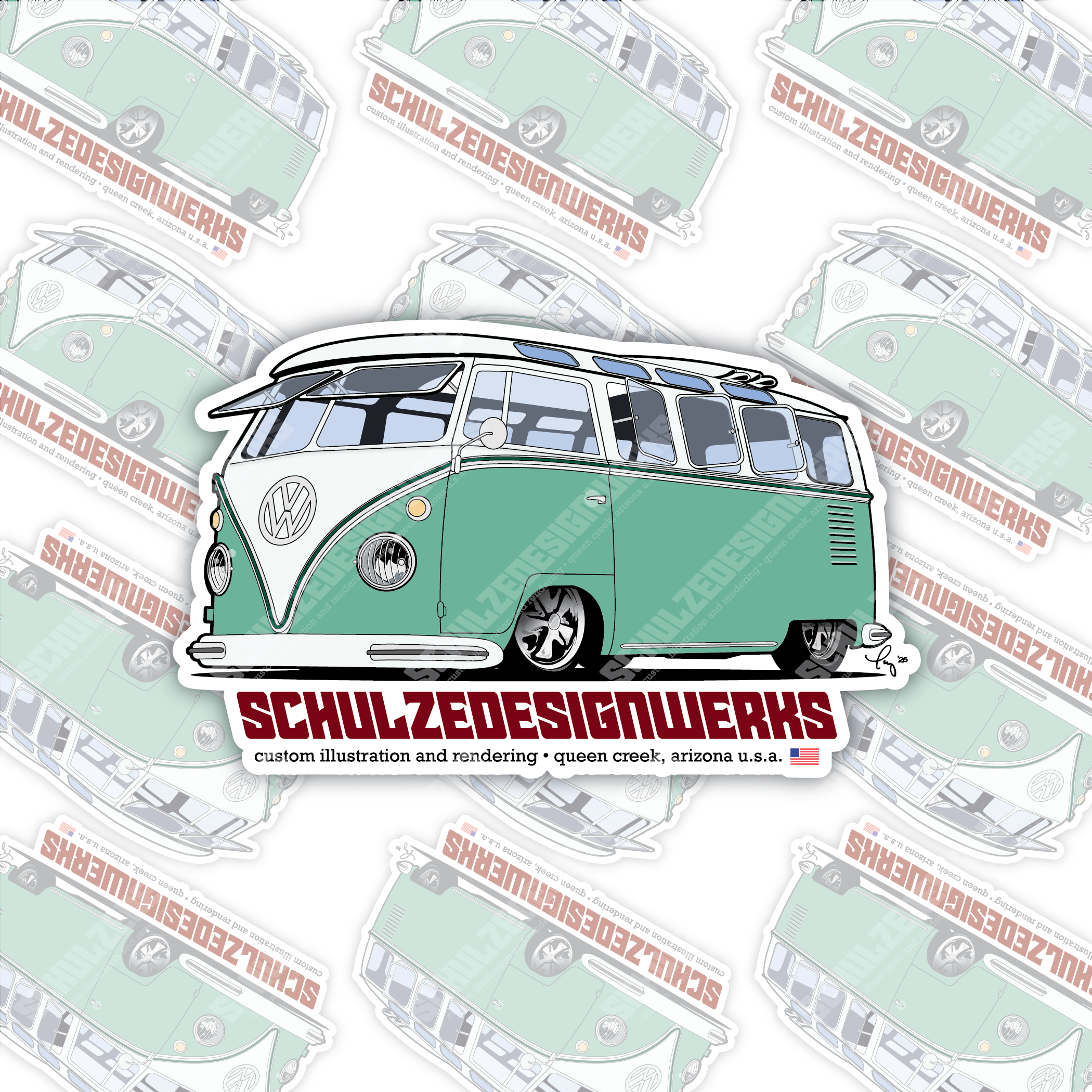 VW sticker pack 1